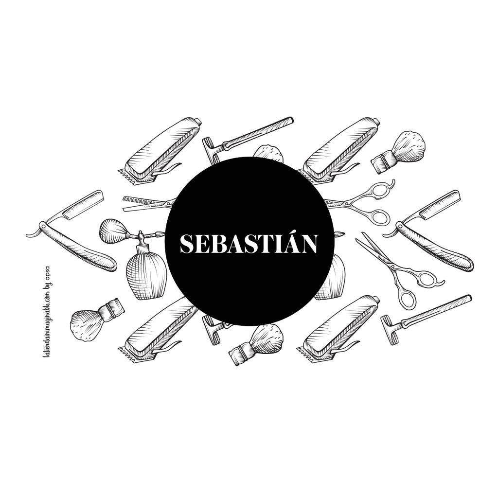 Neceser Afeitado con Nombre Personalizado