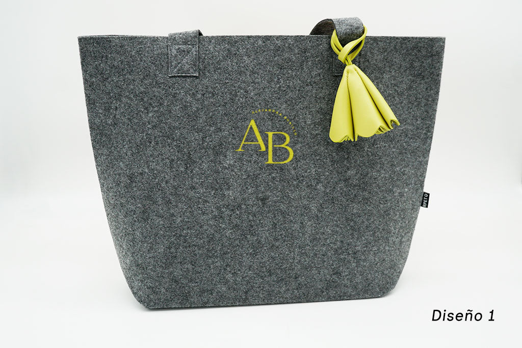 Bolso Fieltro Horizontal - Colección Durante