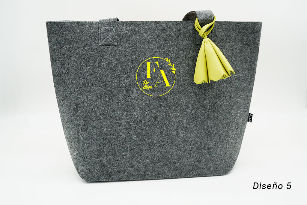 Bolso Fieltro Horizontal - Colección Durante