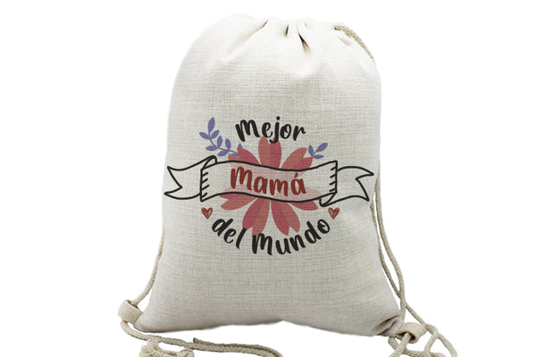 Mochila "Mejor mamá del mundo"