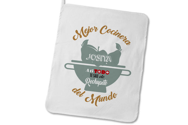 Paño de Cocina "Mejor cocinera del mundo"