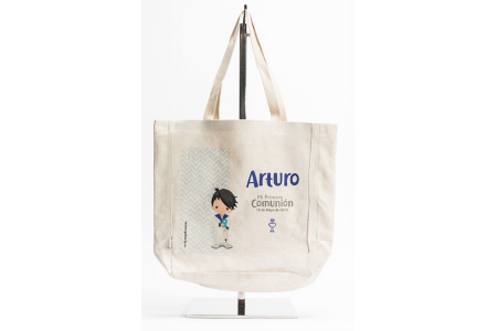 Bolsa de yute grande