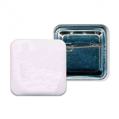 Chapa Alfiler Cuadrada