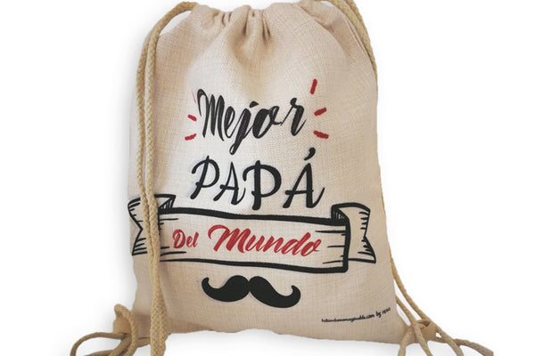 Mochila "Mejor papá del mundo"