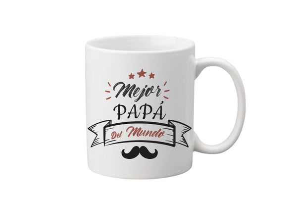 Taza de cerámica "Mejor papá del mundo"